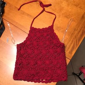 Crochet croptop